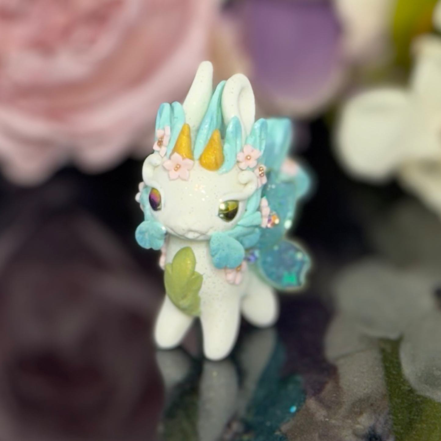 White and Blue Bunnigon