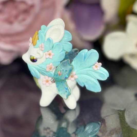 White and Blue Bunnigon