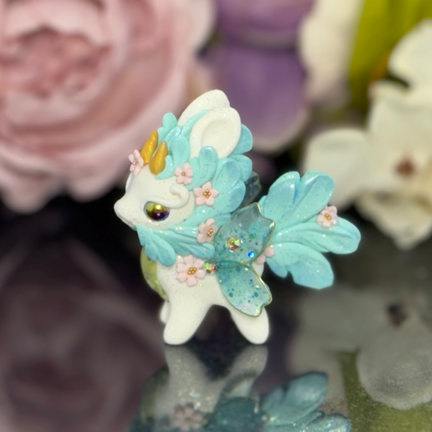 White and Blue Bunnigon