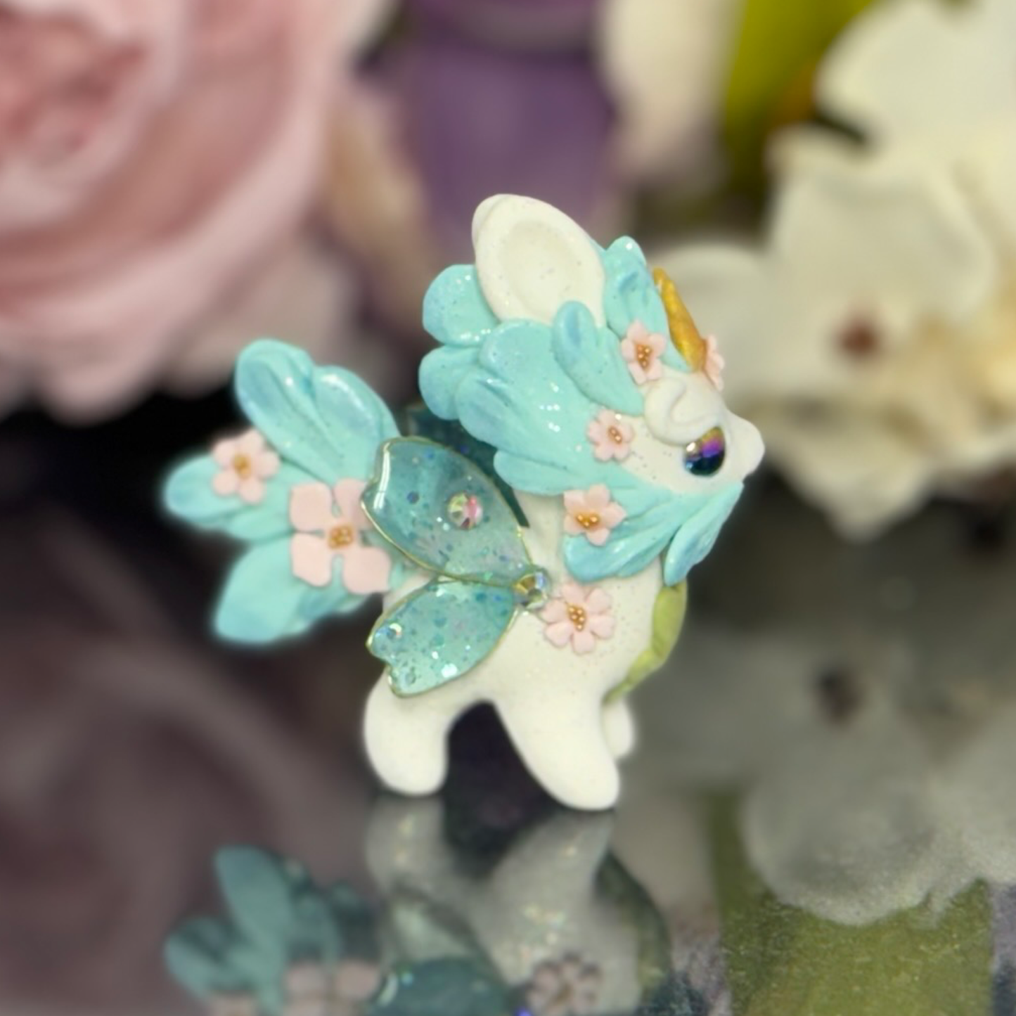 White and Blue Bunnigon