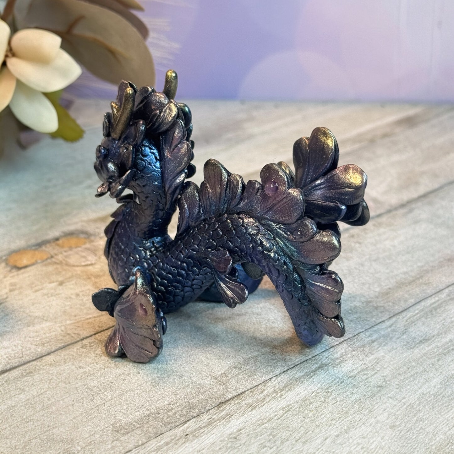 Dark Blue Baby Kelpie Dragon