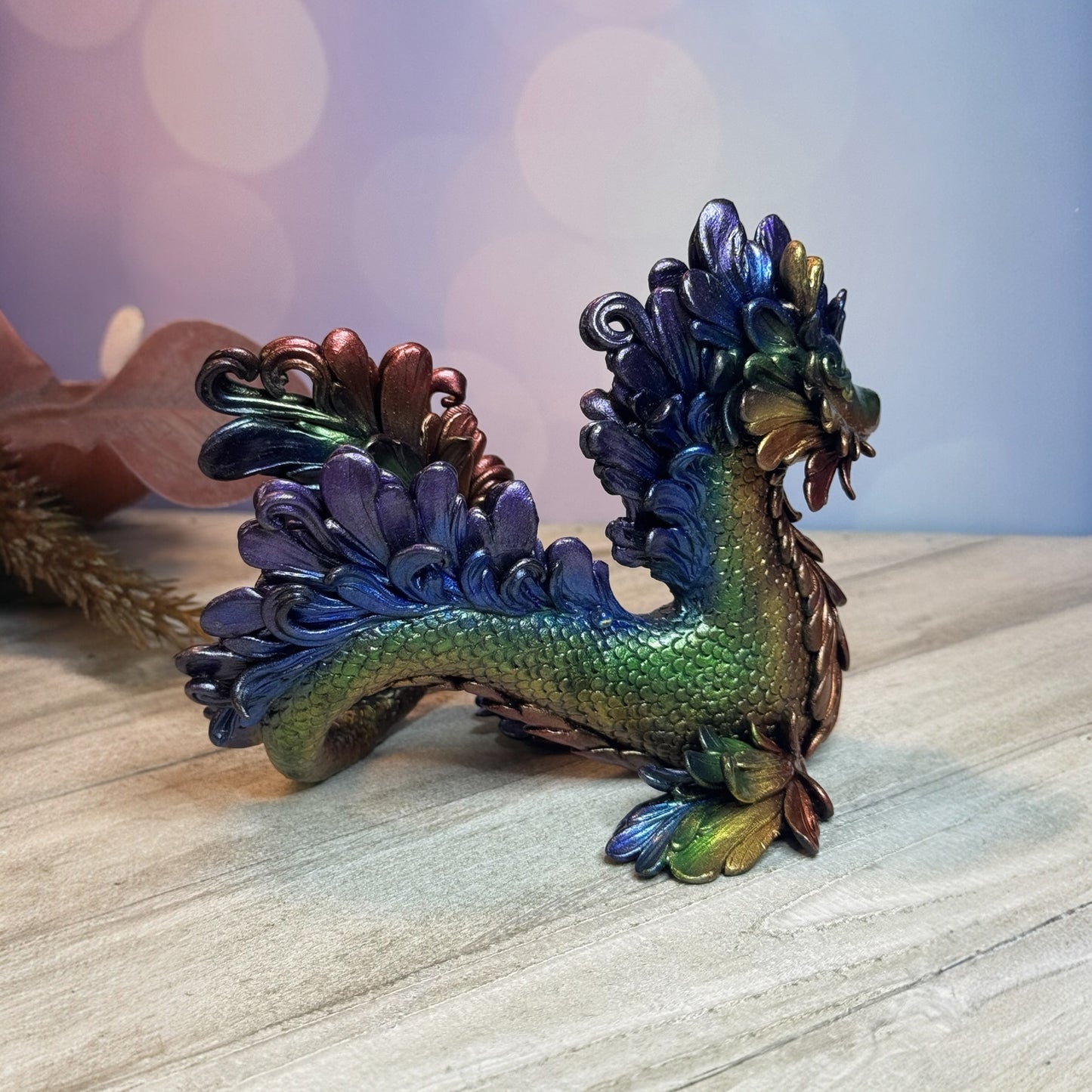 Magestic Rainbow Kelpie Dragon