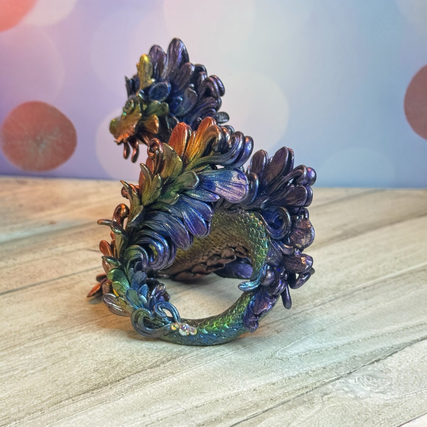 Magestic Rainbow Kelpie Dragon