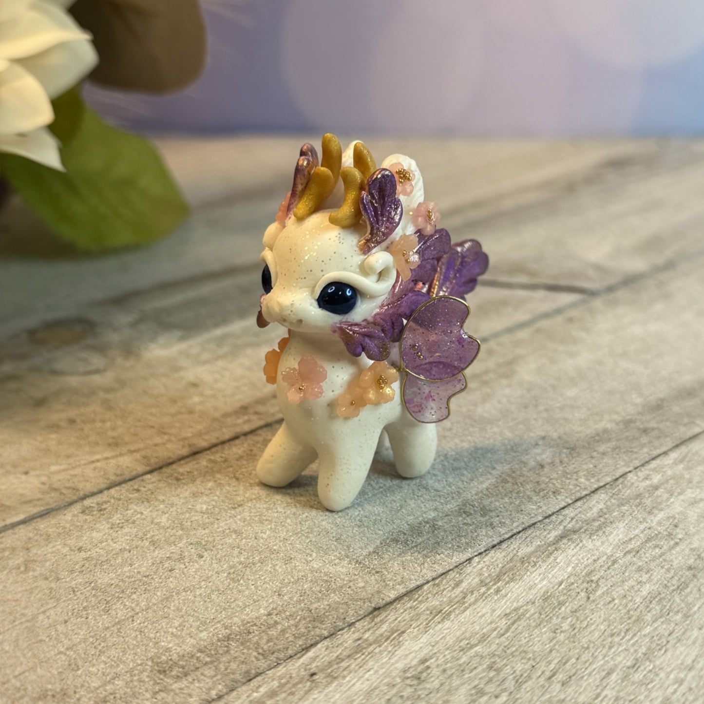 Dark Purple Shimmer Bunnigon