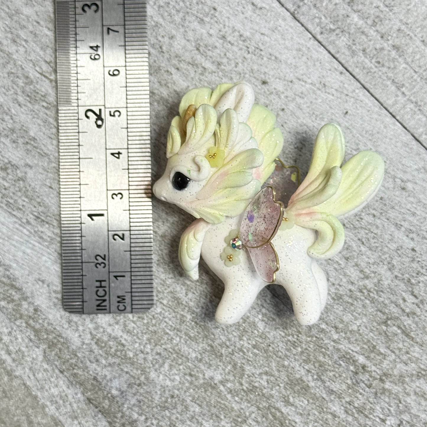 White, Green, Pink and Yellow Bunnigon