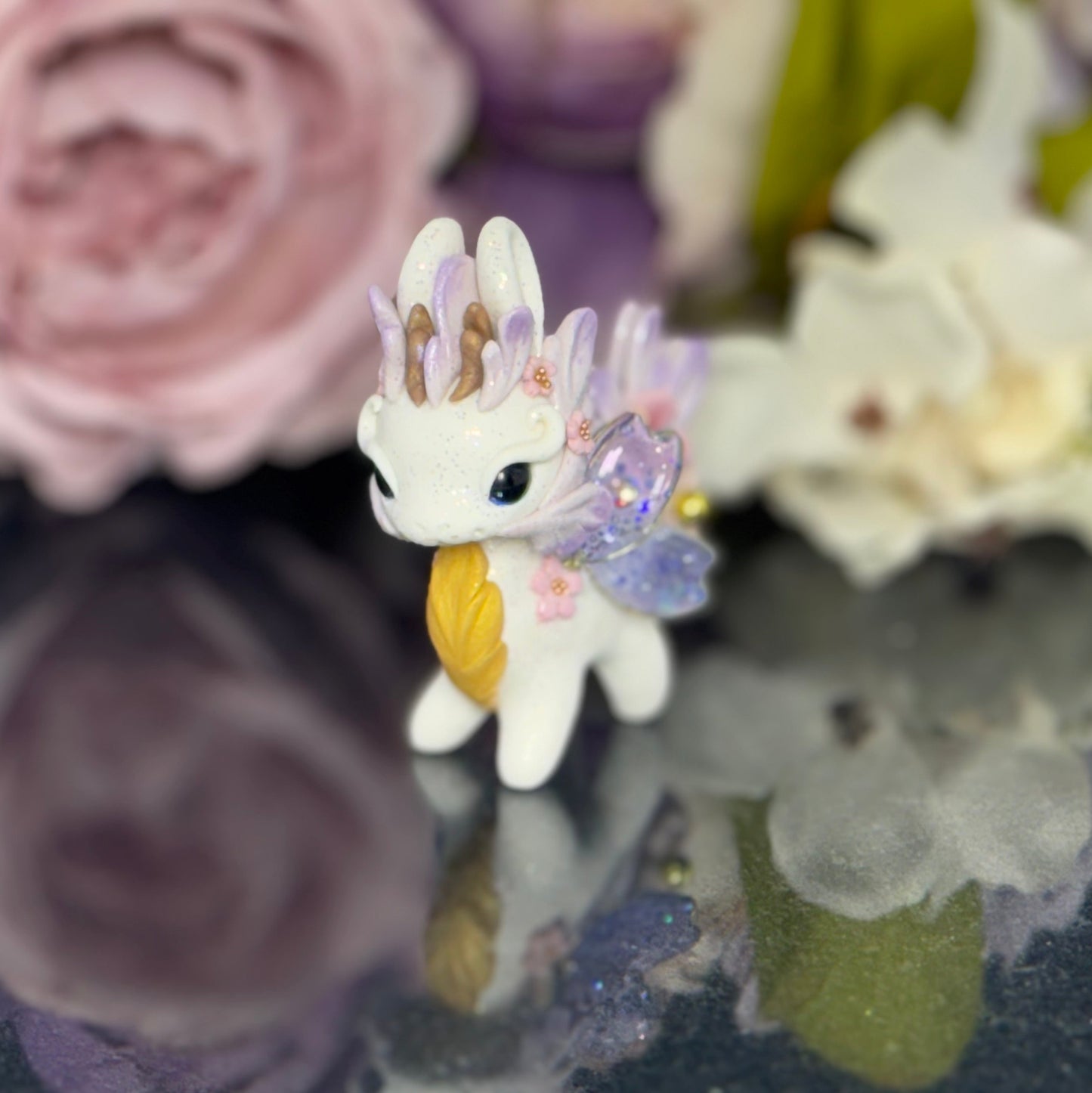 White and Lavender Bunnigon