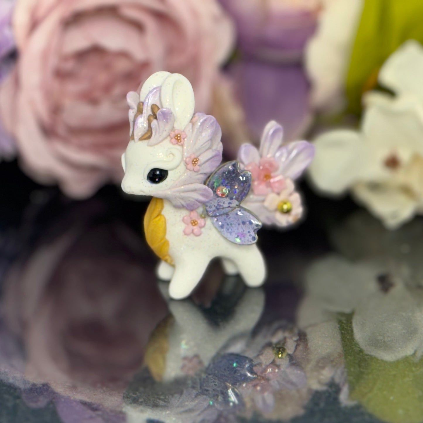White and Lavender Bunnigon