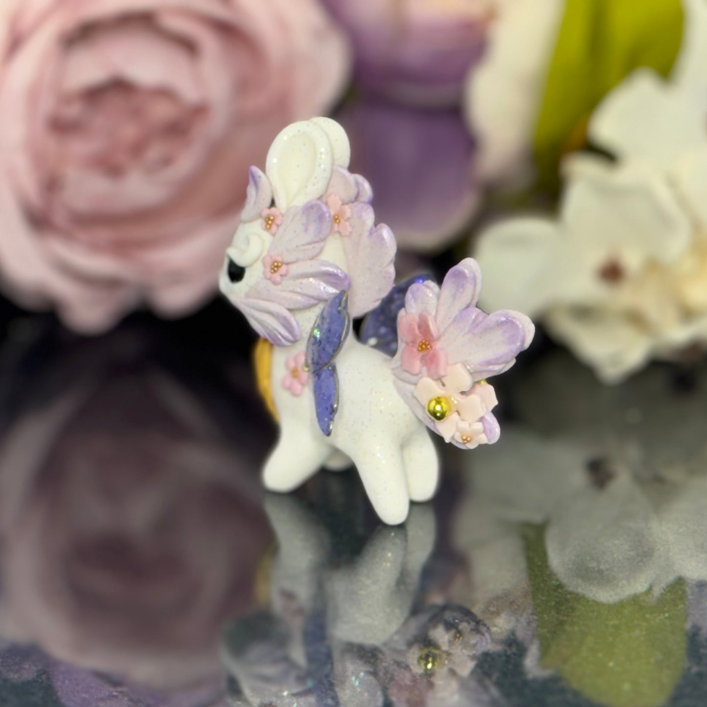 White and Lavender Bunnigon