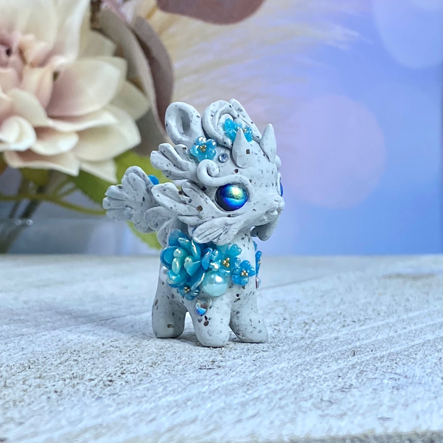 Small Blue Stone Bunnigon