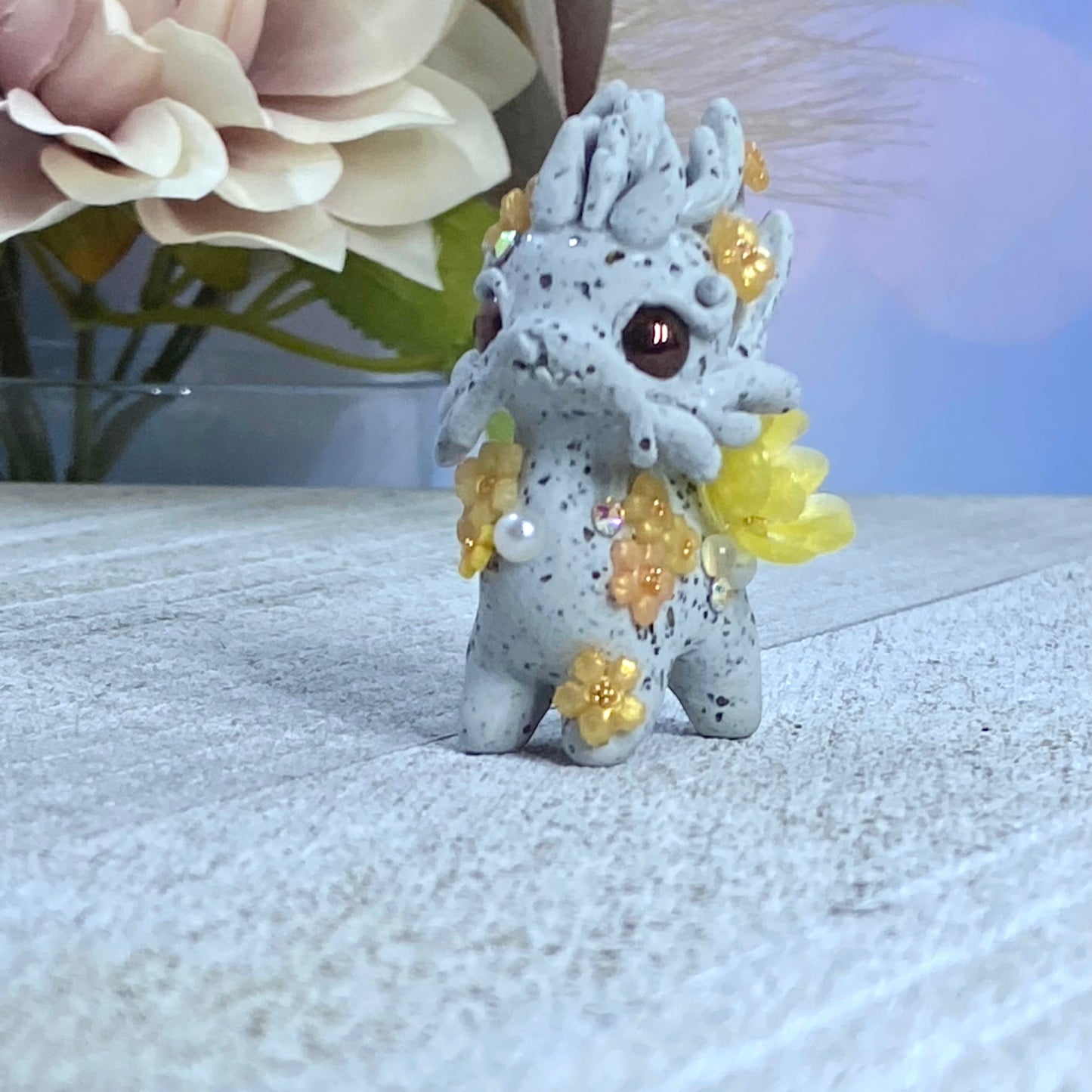 Small Stone Yellow and Peach Bunnigon