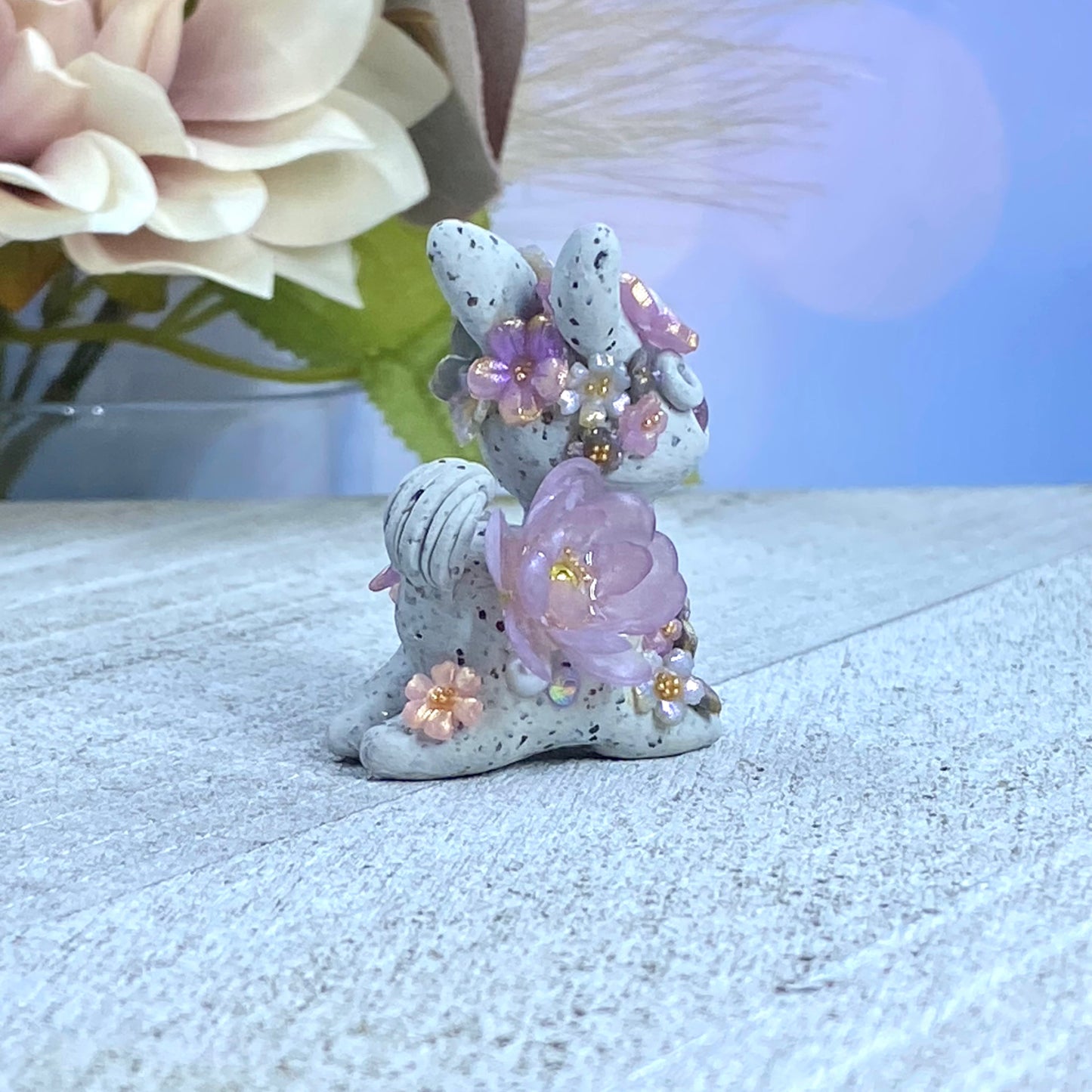 Purple Stone Bunny