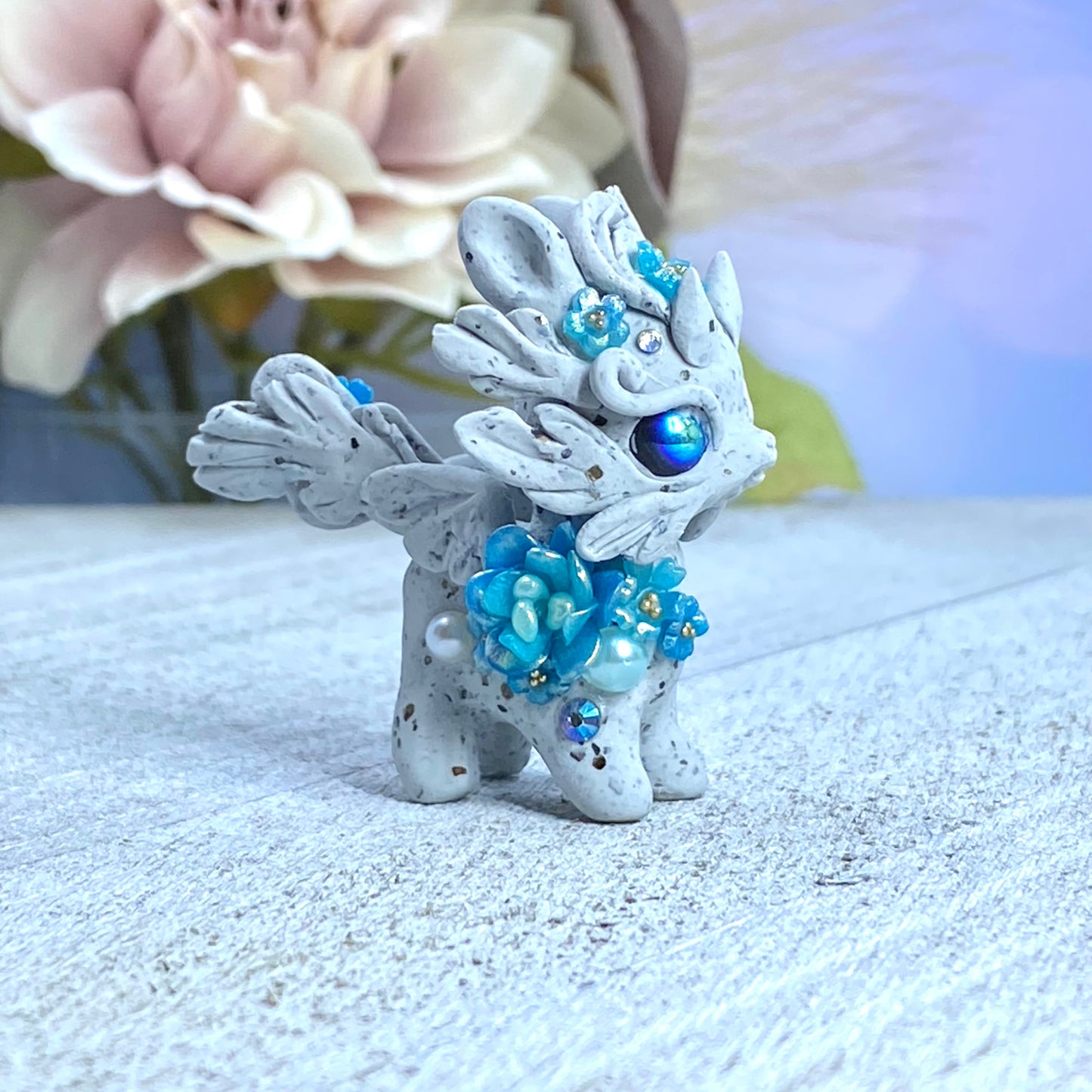 Small Blue Stone Bunnigon