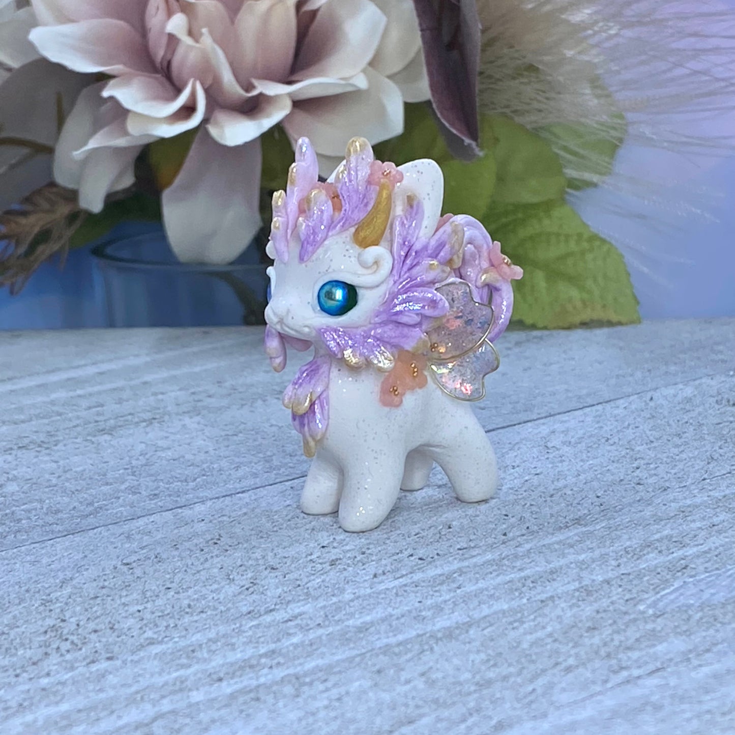 Lavender and Gold Bunnigon