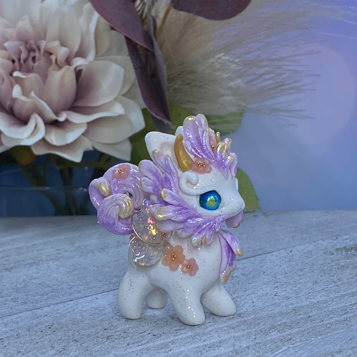 Lavender and Gold Bunnigon