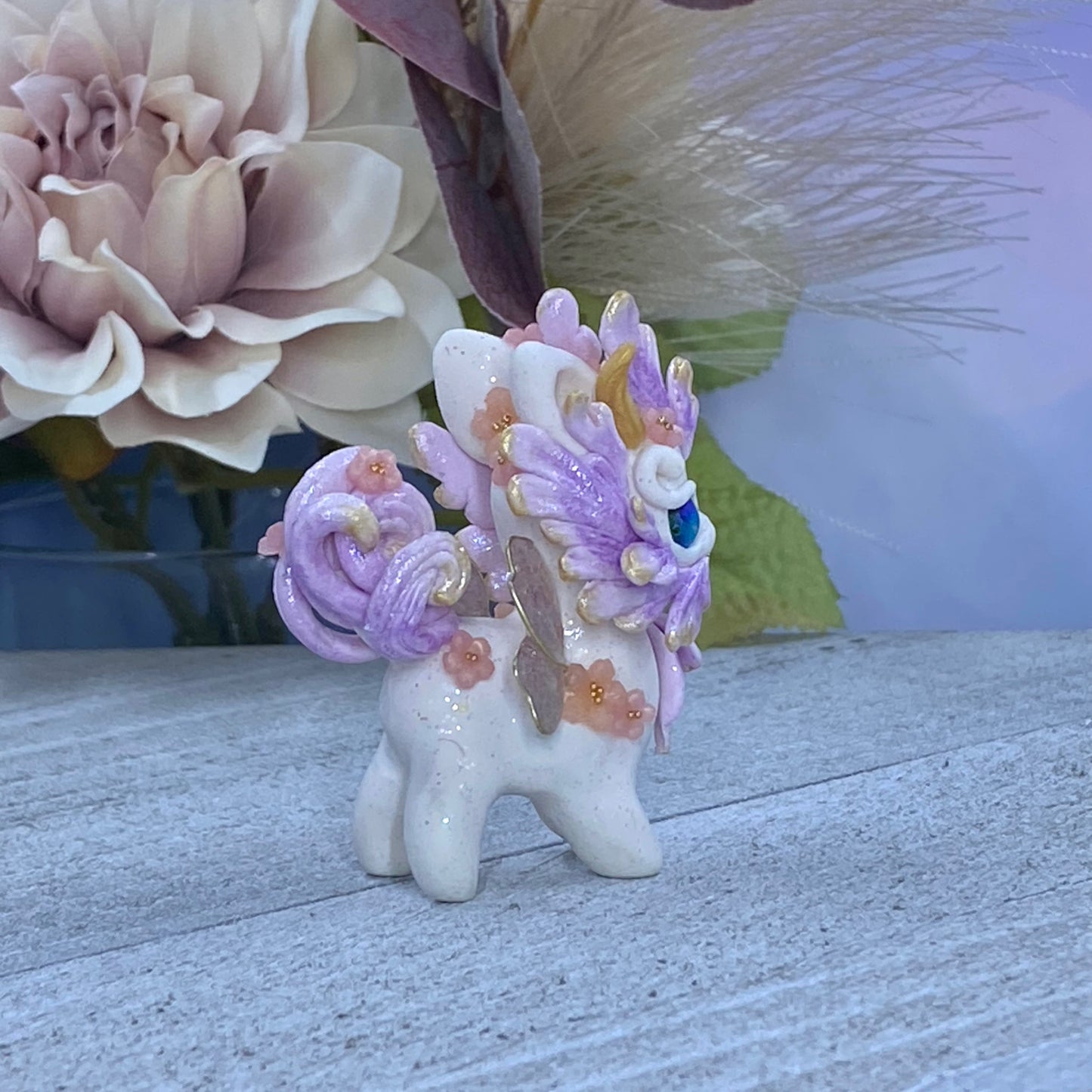Lavender and Gold Bunnigon