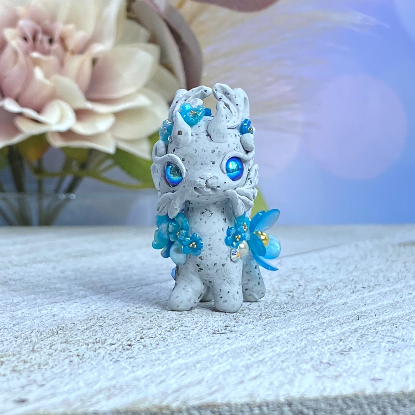 Small Blue Stone Bunnigon