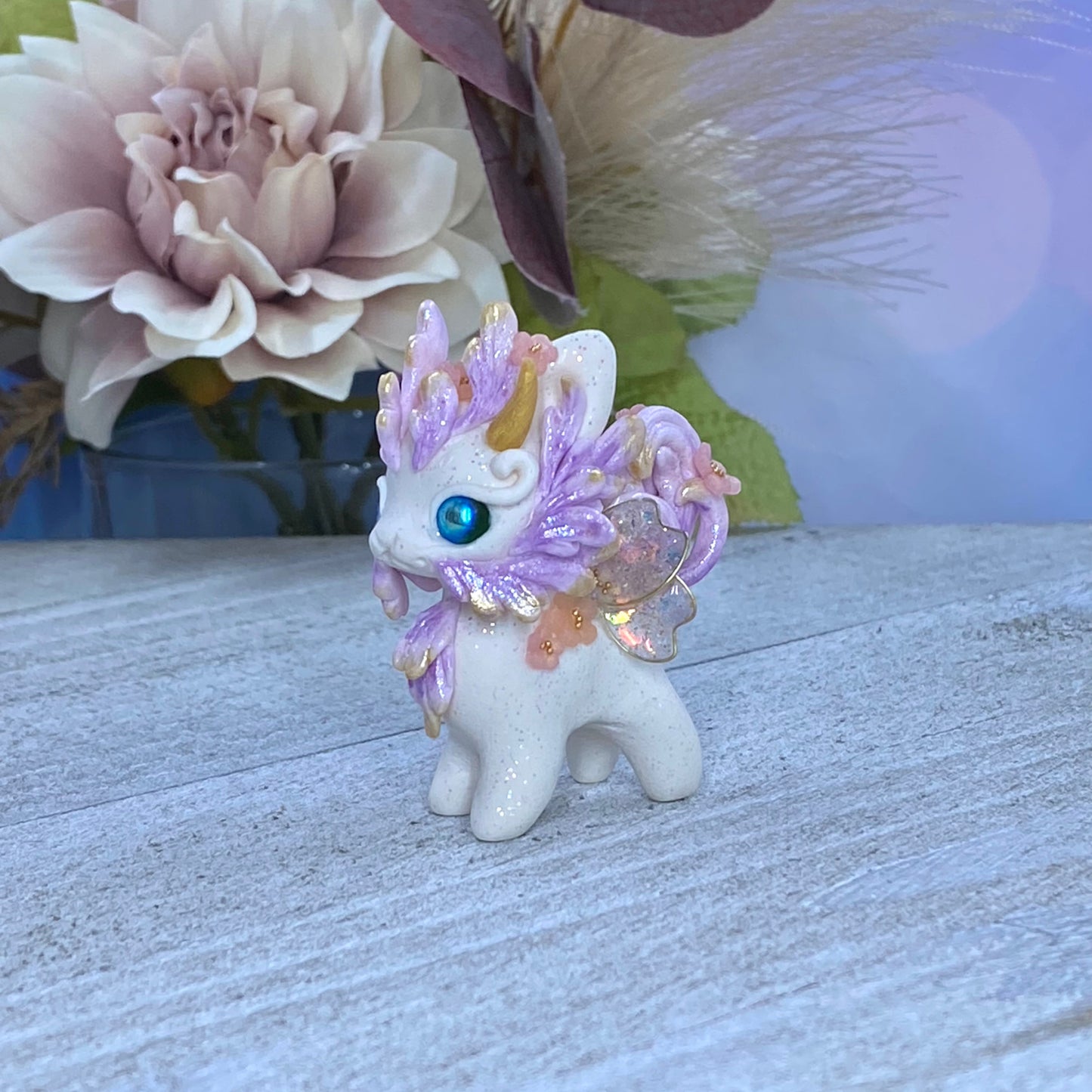 Lavender and Gold Bunnigon