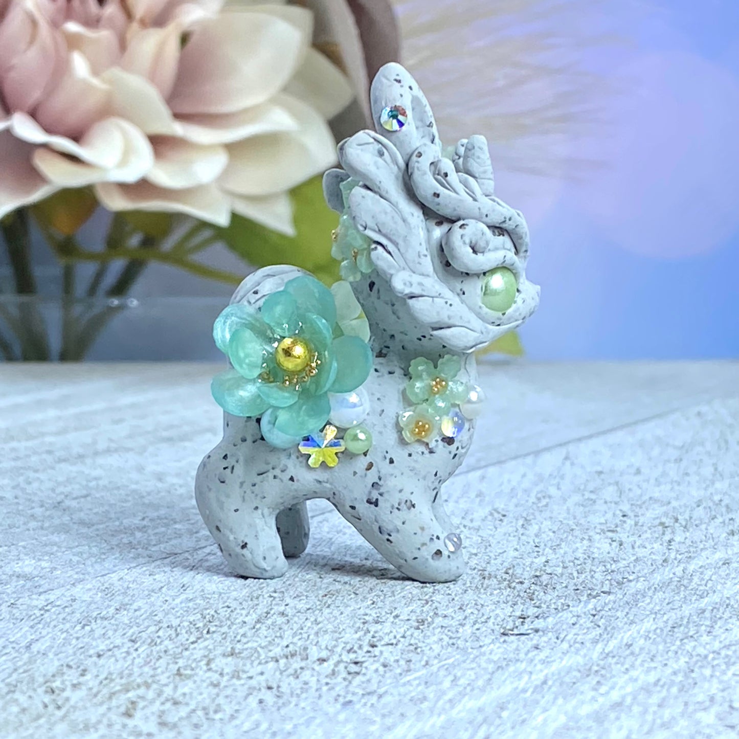 Mint Green Stone Succulent