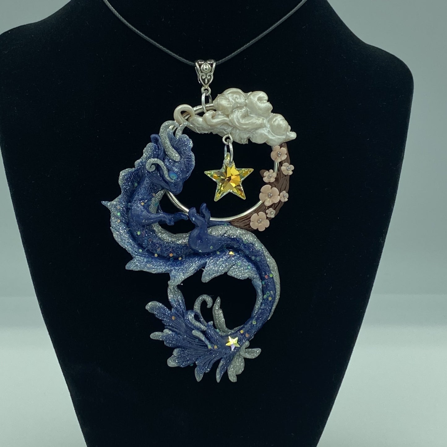 Starry Night Dragon Pendant
