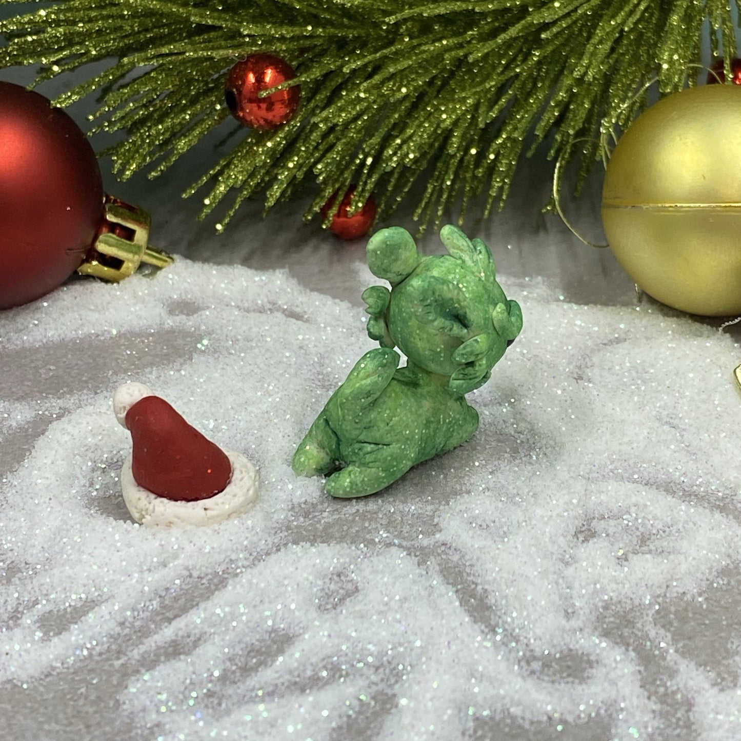 Grinchy Baby Bunny