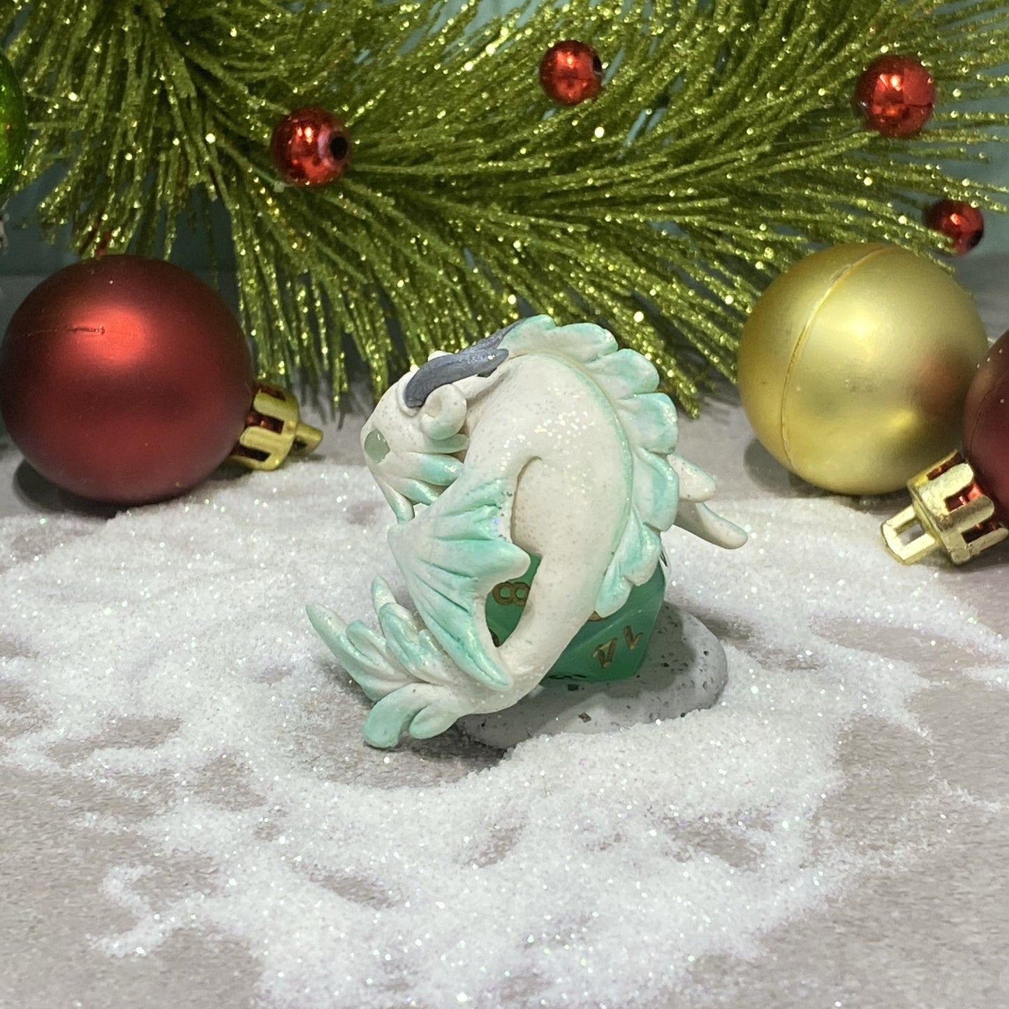 Wyvern on D20 Dice