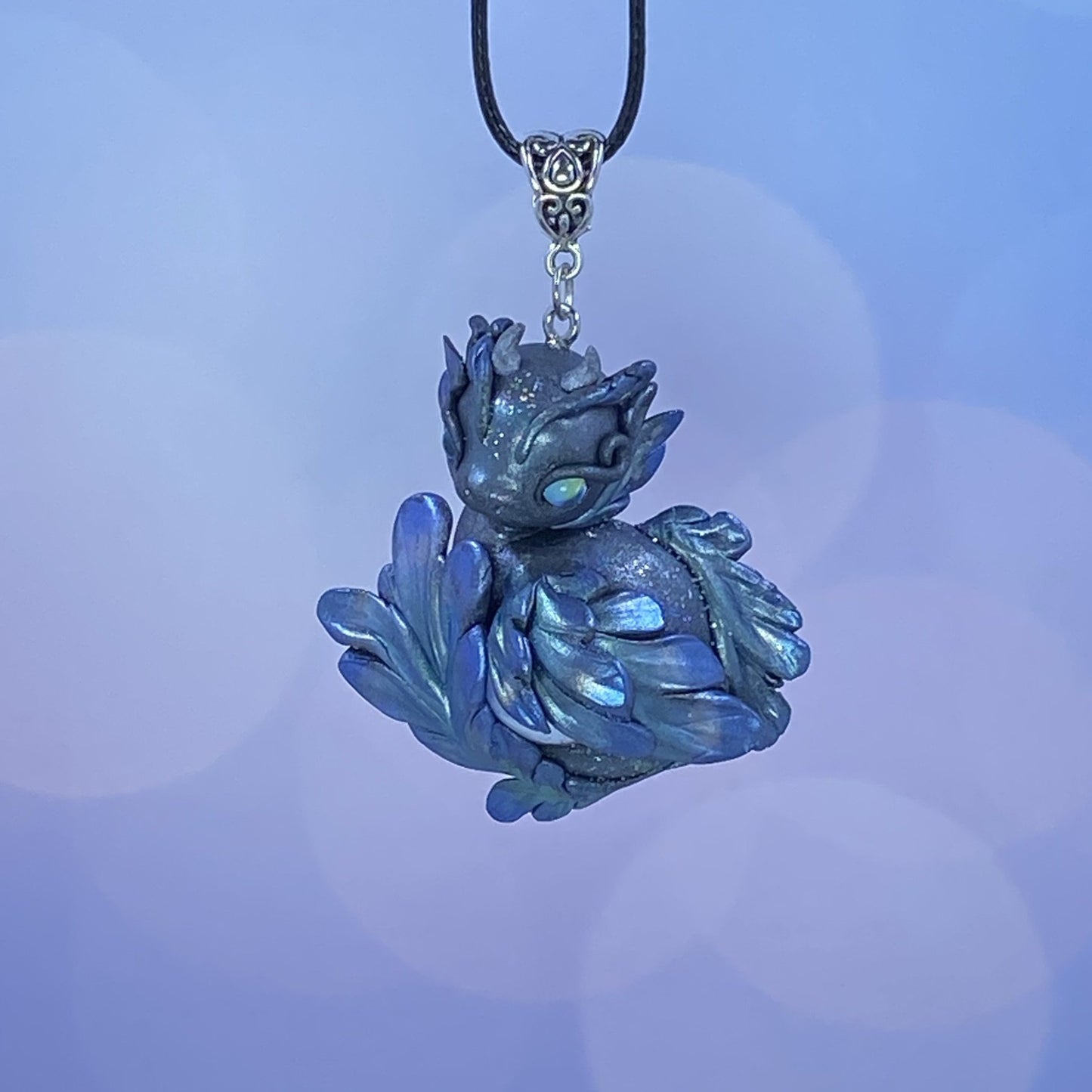 Feathered Marble Dragon