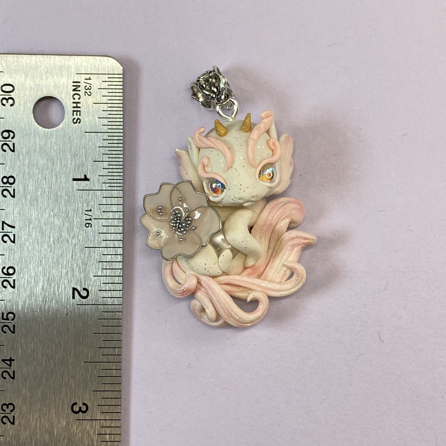 White and Pink Sakura Dragon