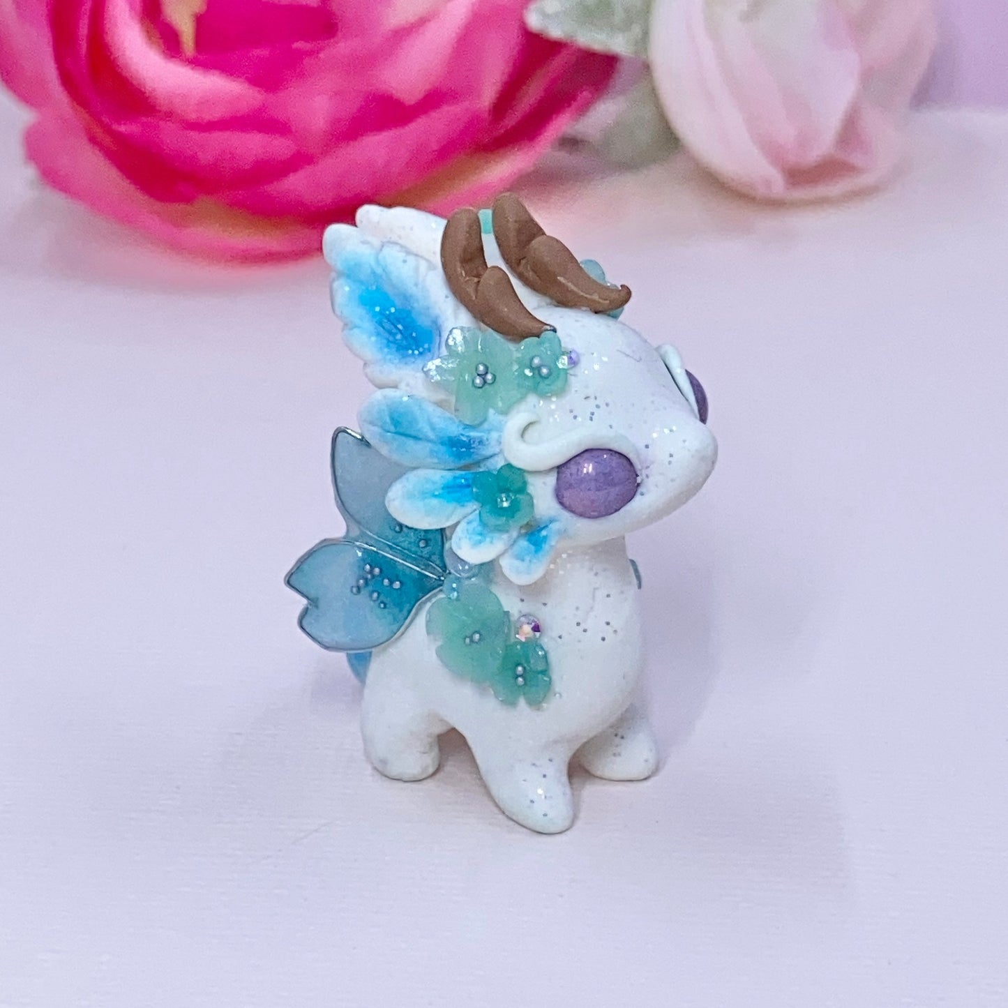 Blue Floofy Bun Bun