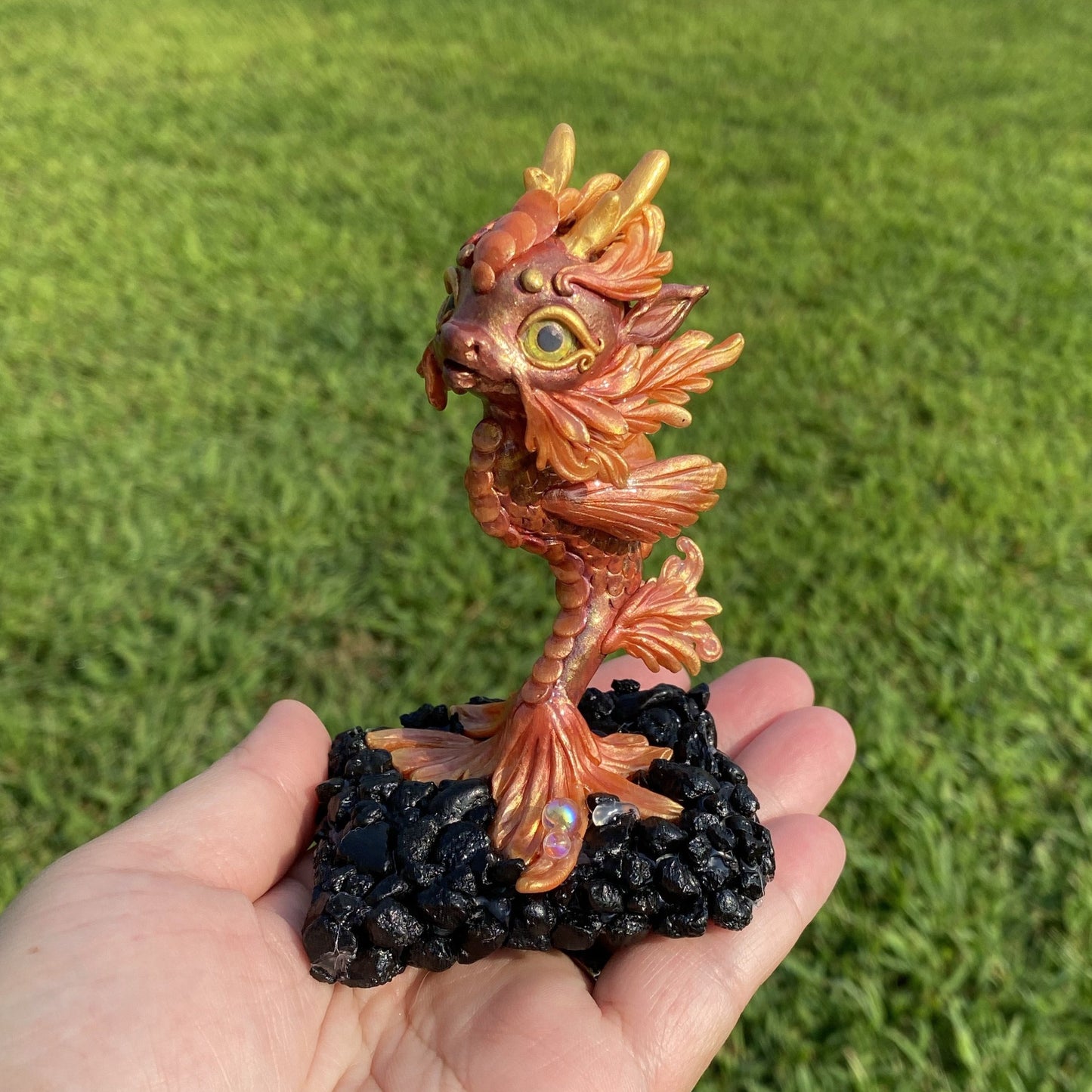 Fiery Dragon Fish