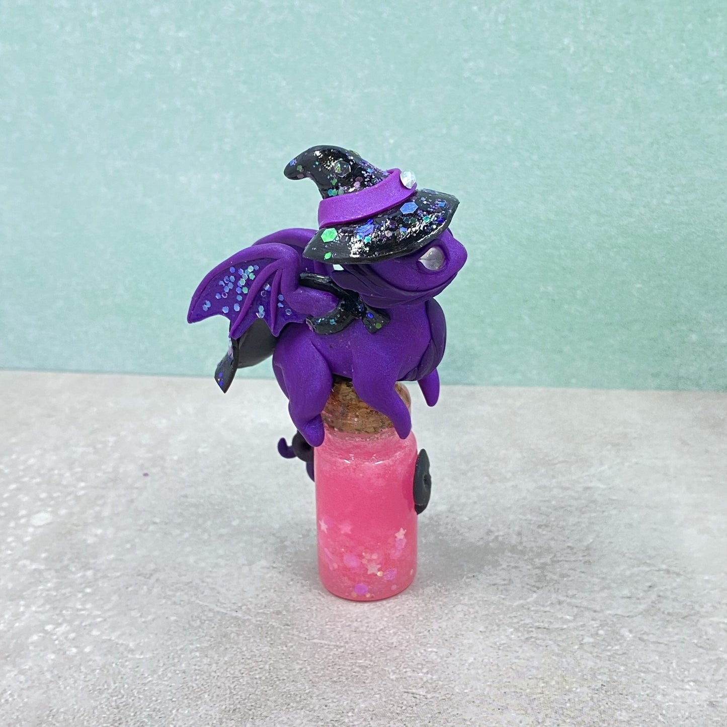 Pink Potion Bottle Dragon