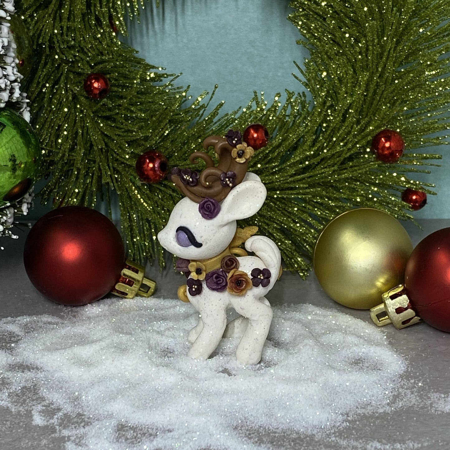 Sugar Plum Flowers Bun Bun-Deer Hybrid