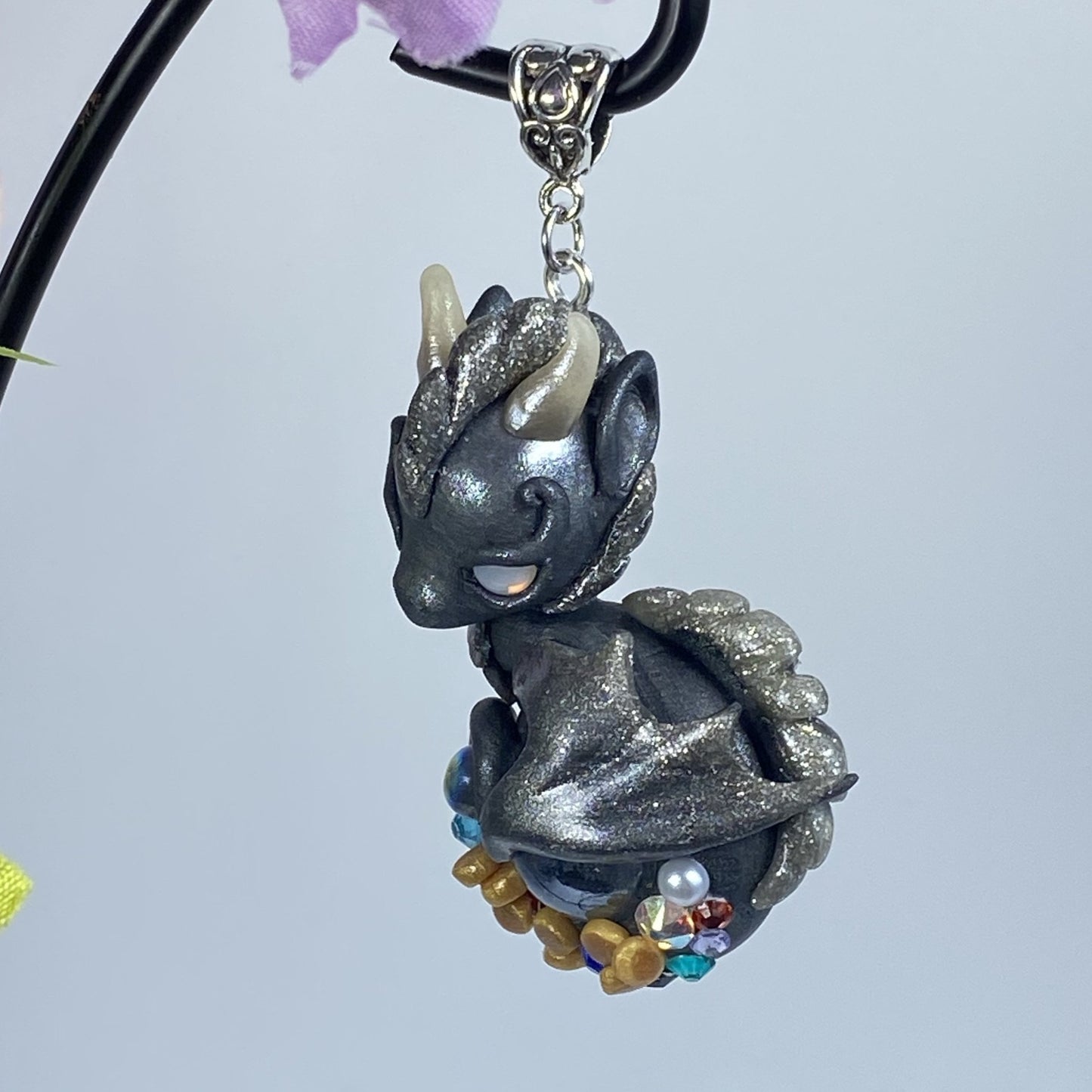 Grey and Silver Treasure Dragon