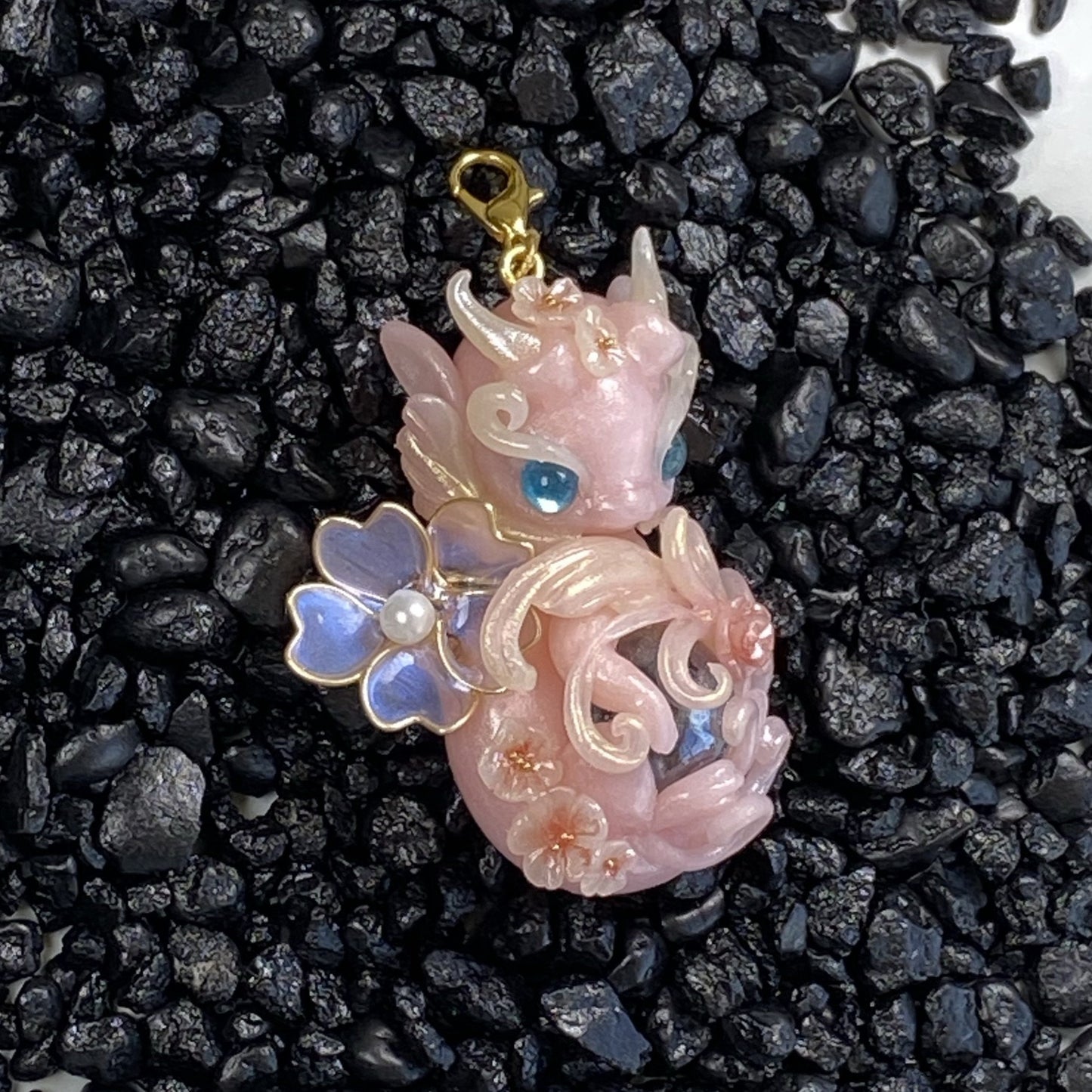 Pink Jade Dragon