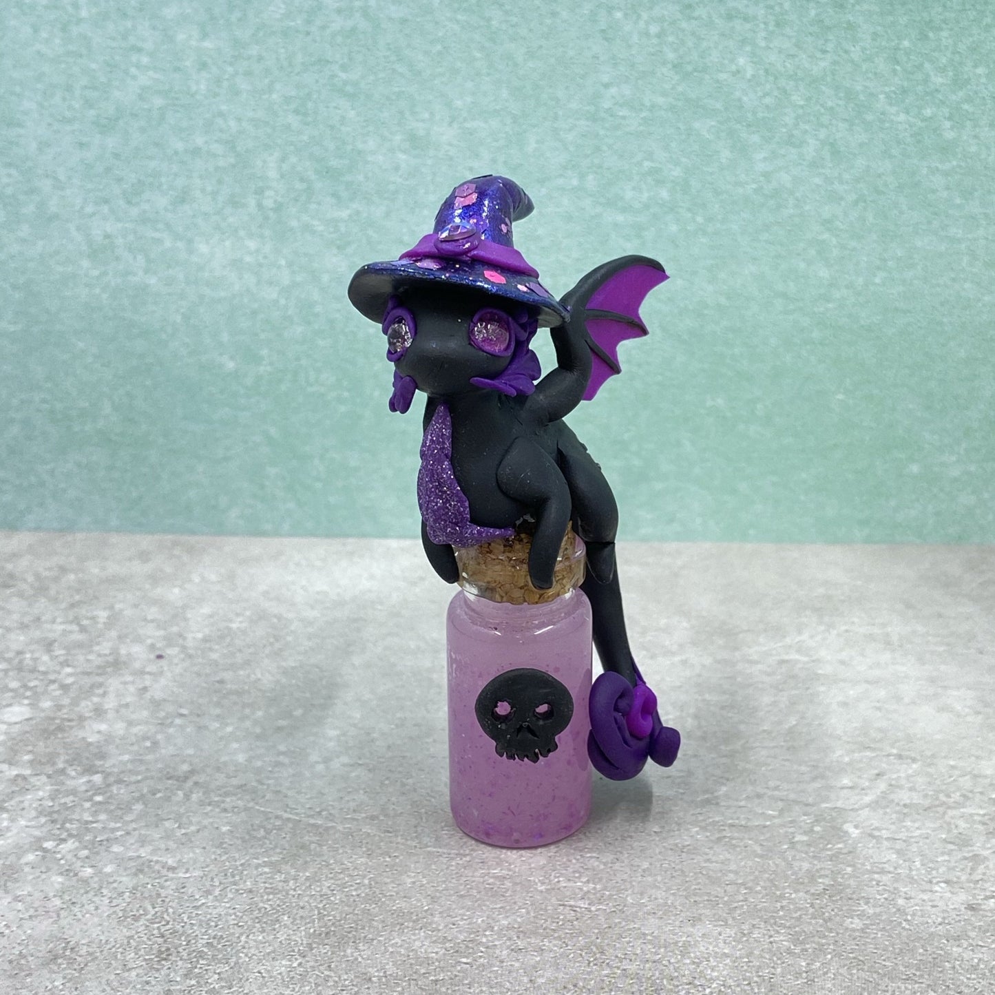 Purple Potion Bottle Dragon