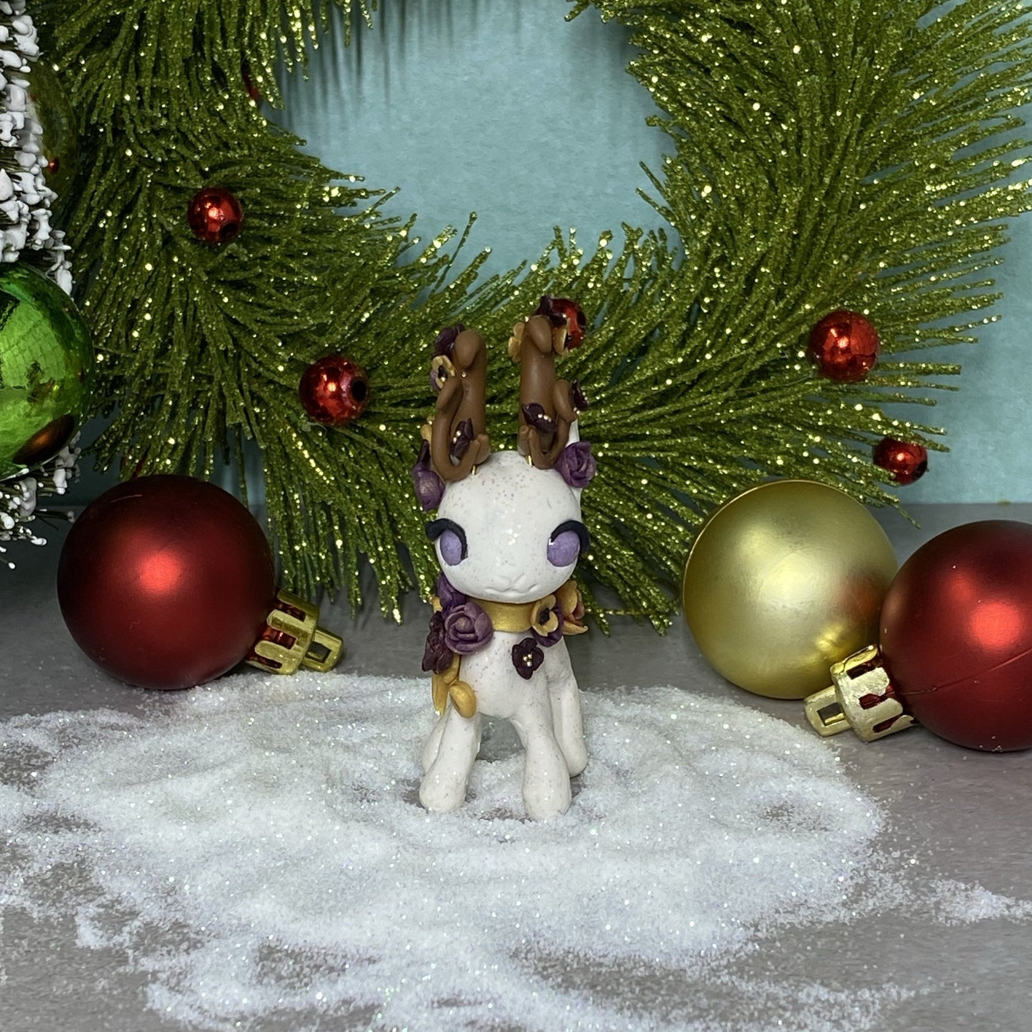 Sugar Plum Flowers Bun Bun-Deer Hybrid