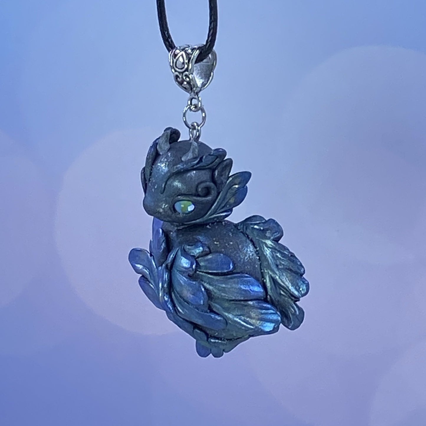 Feathered Marble Dragon