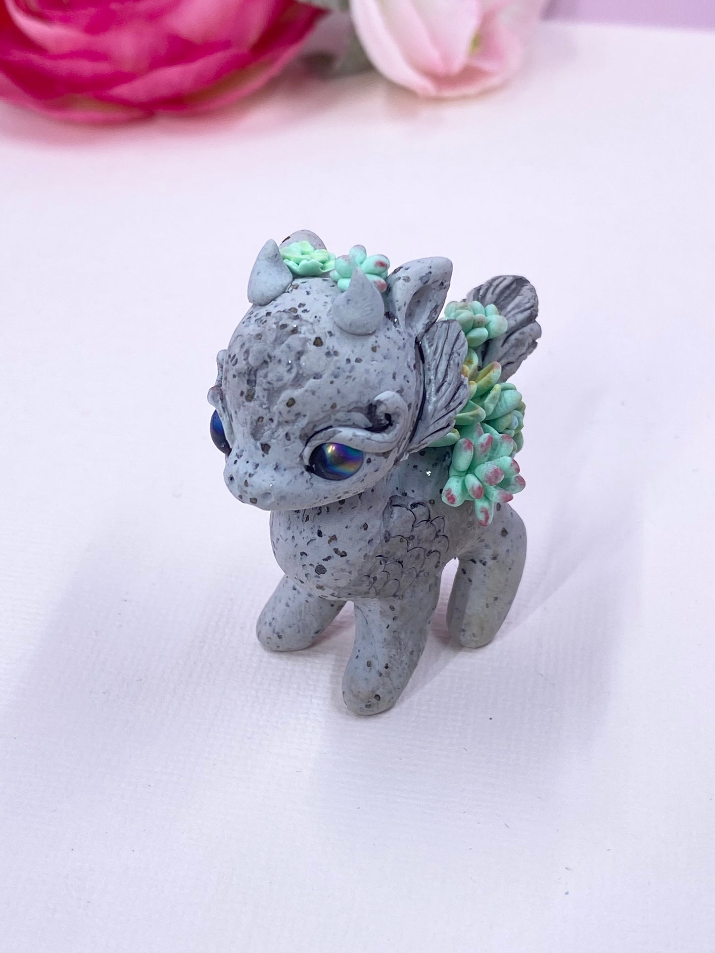 Short Tail Stone Dragon Green Succulents