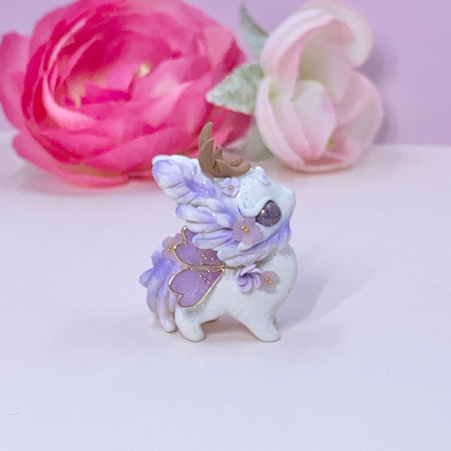 Lavender Floofy Bun Bun