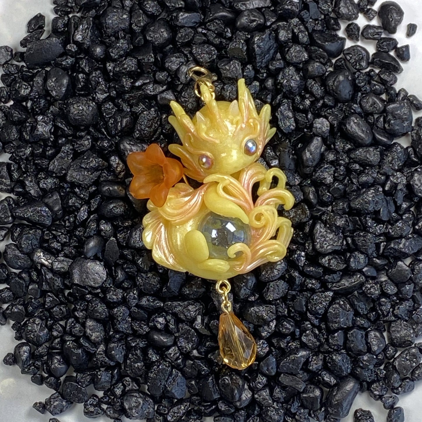 Yellow Jade Dragon