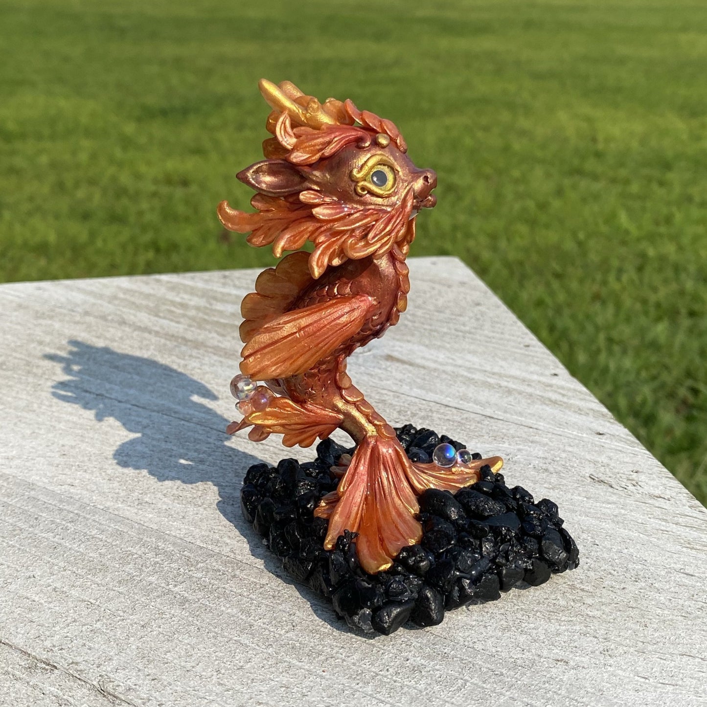 Fiery Dragon Fish