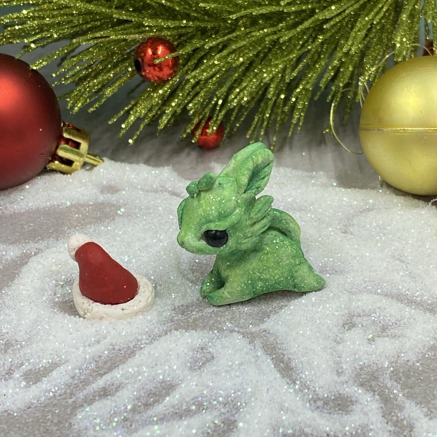 Grinchy Baby Bunny