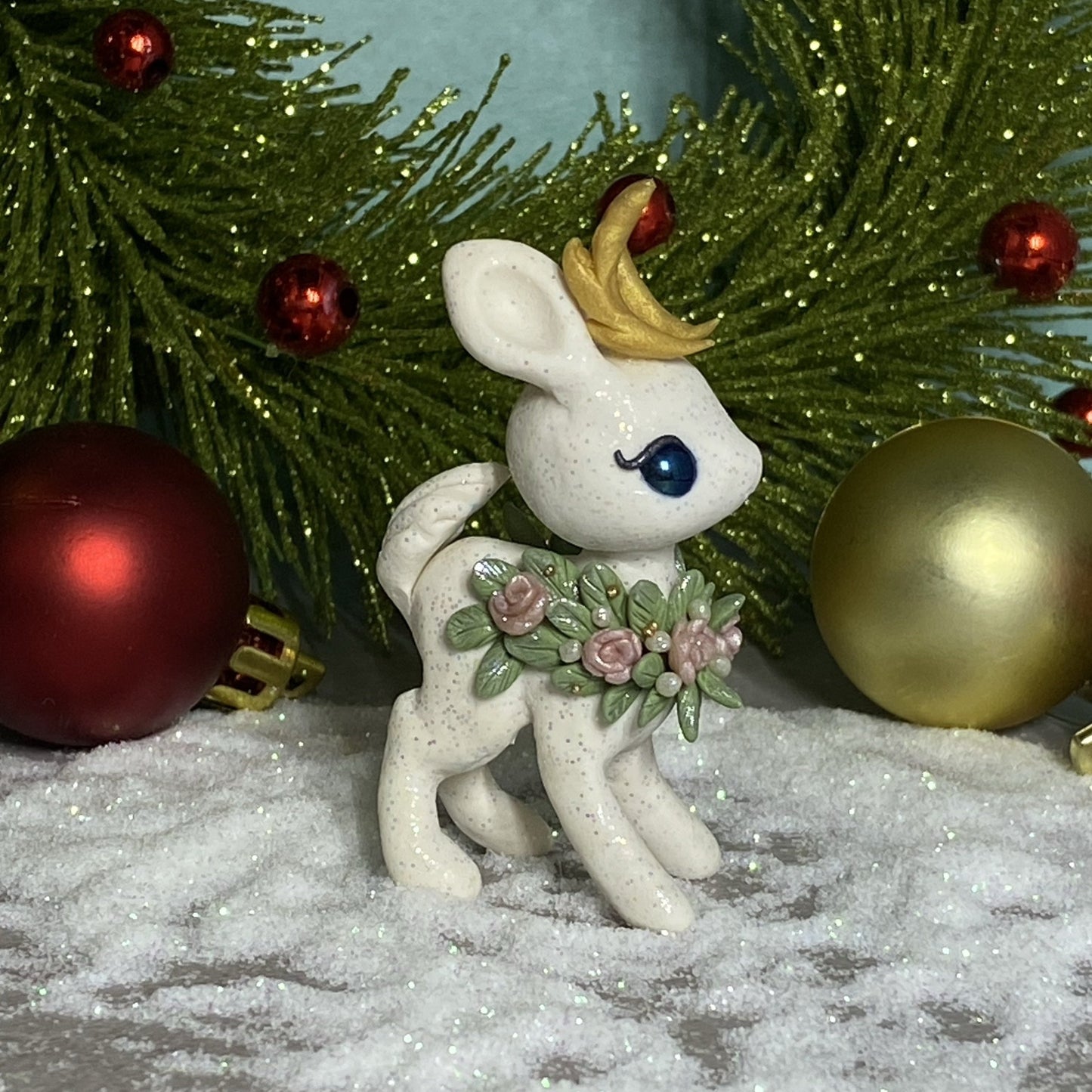 Lei - Wreath Bun Bun Deer