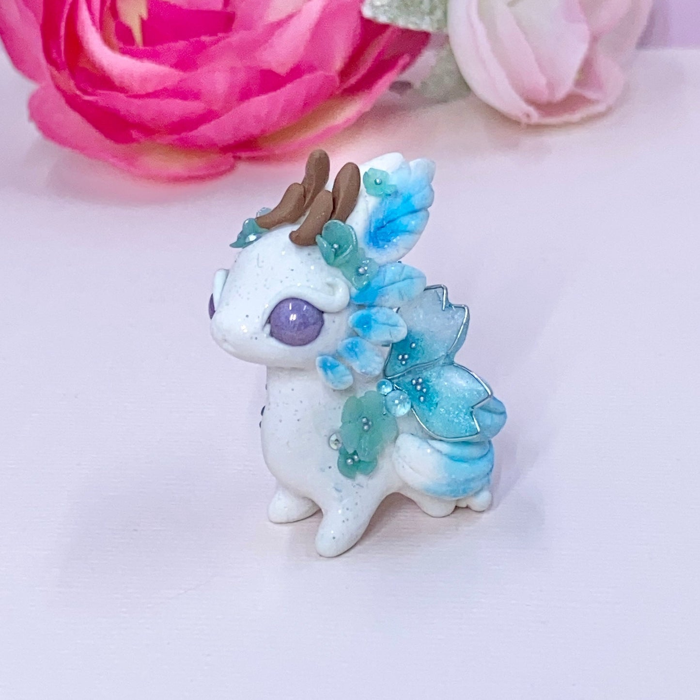 Blue Floofy Bun Bun