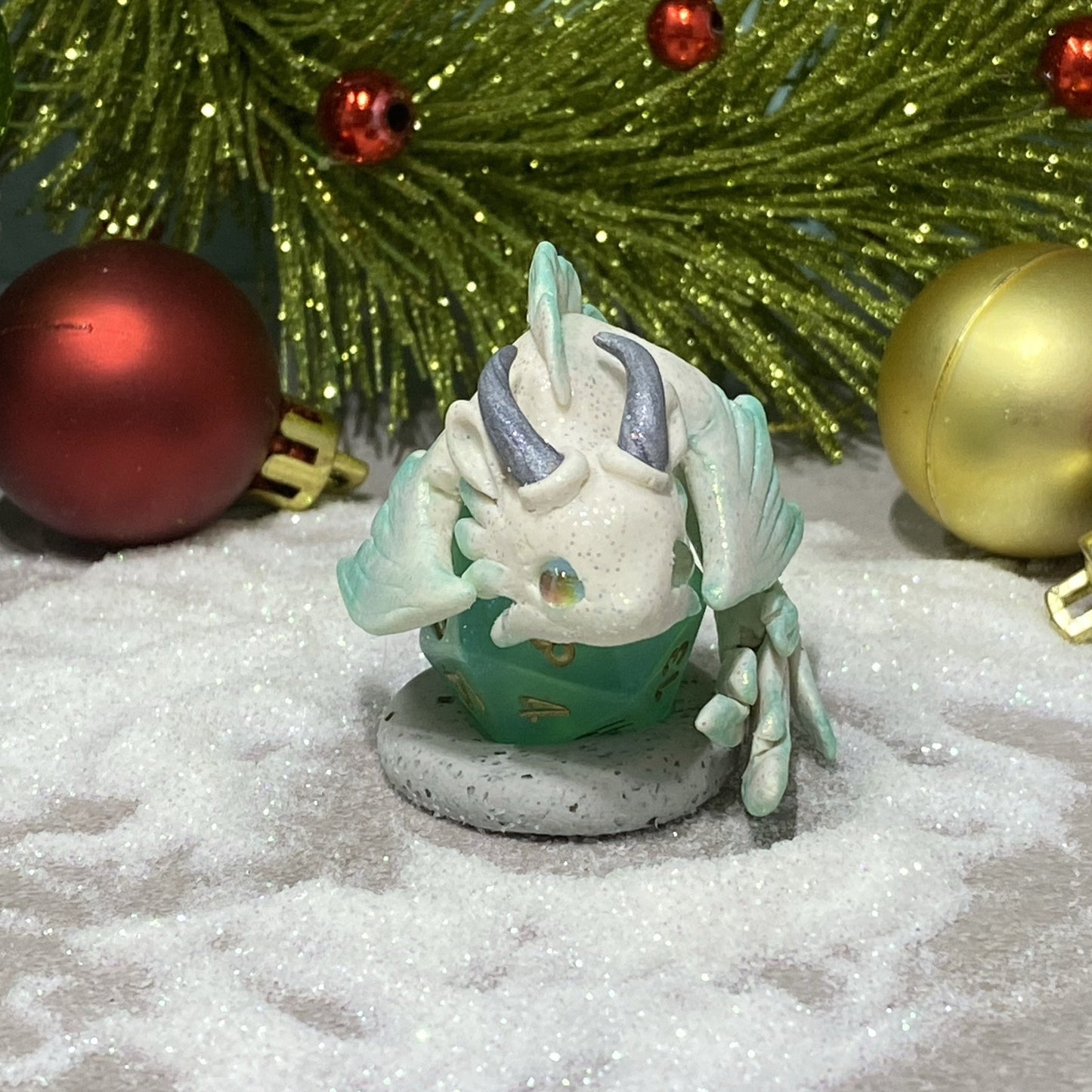 Wyvern on D20 Dice