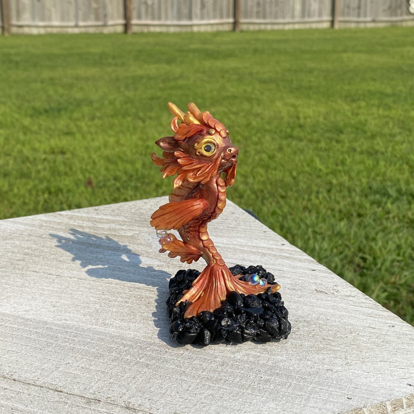Fiery Dragon Fish