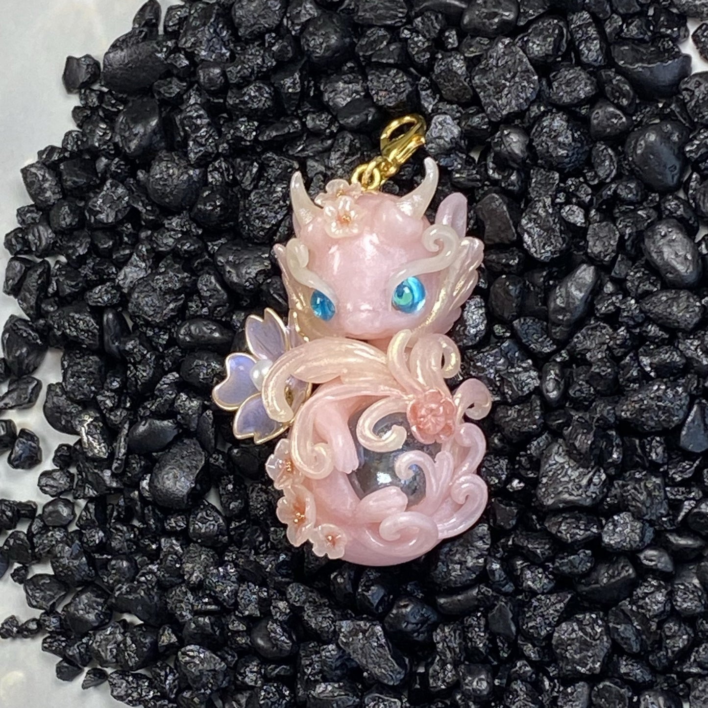 Pink Jade Dragon