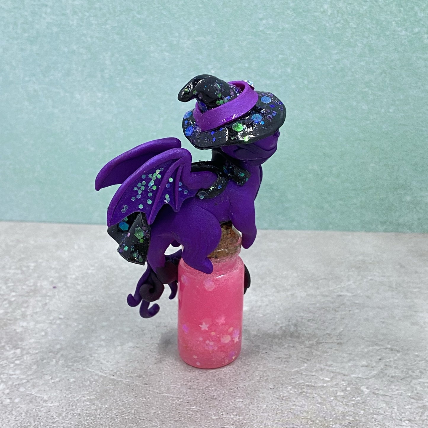 Pink Potion Bottle Dragon