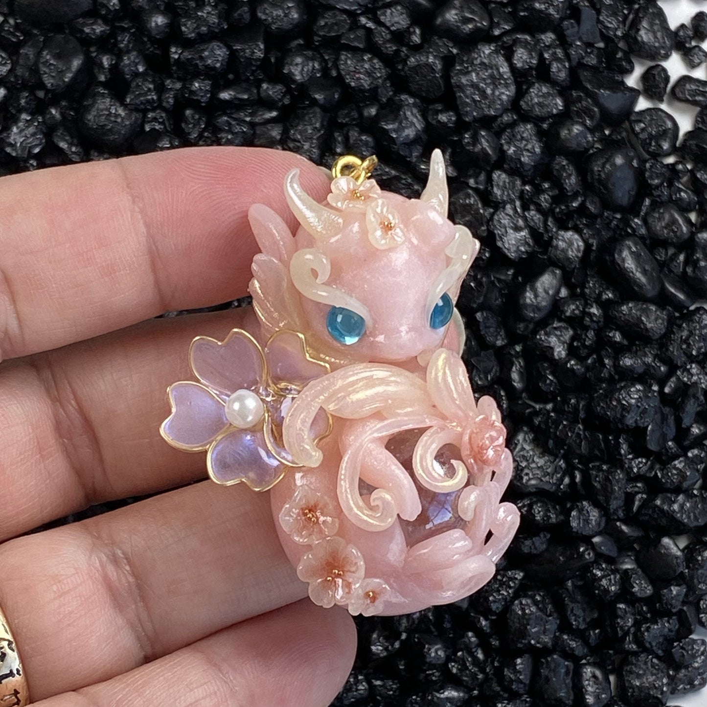 Pink Jade Dragon