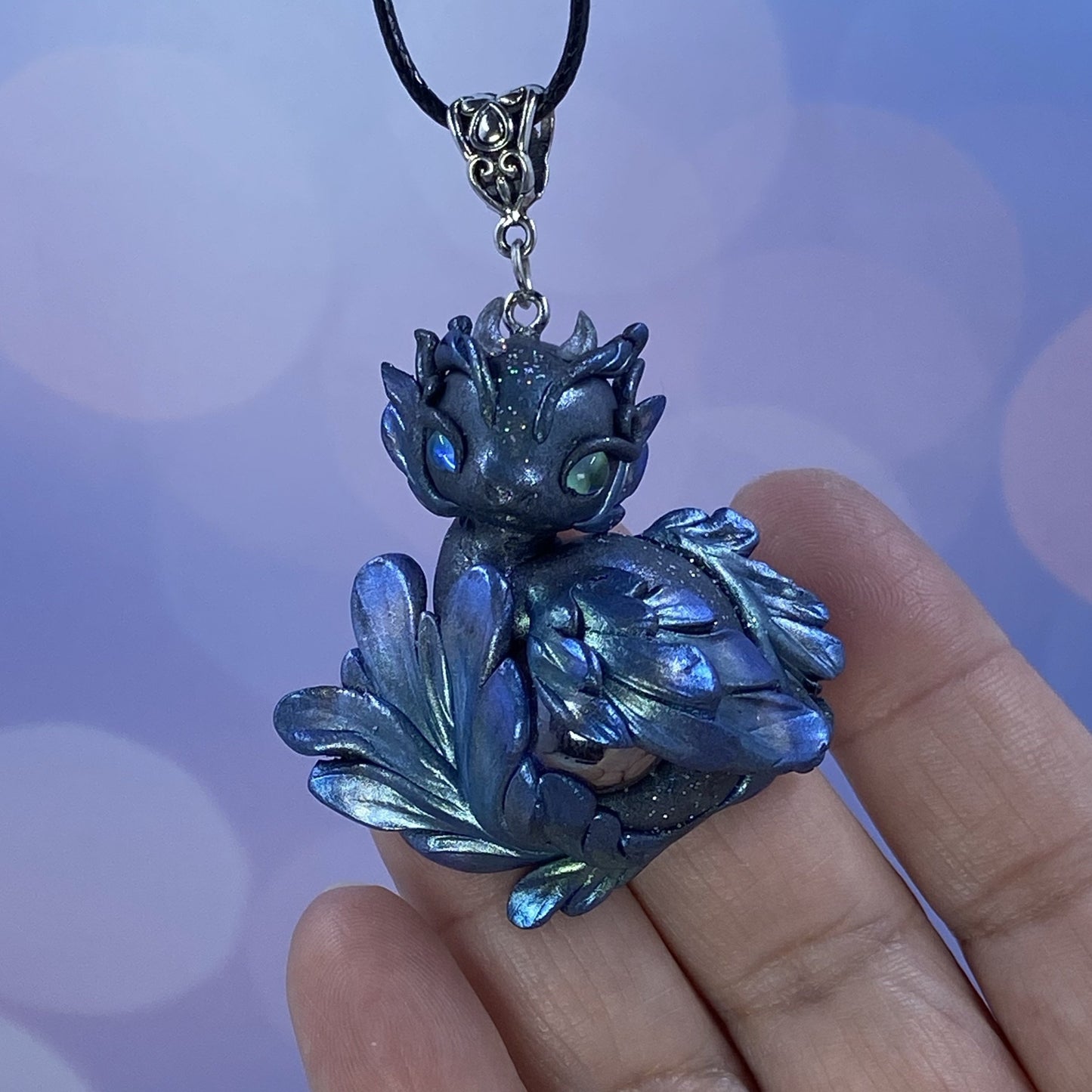 Feathered Marble Dragon