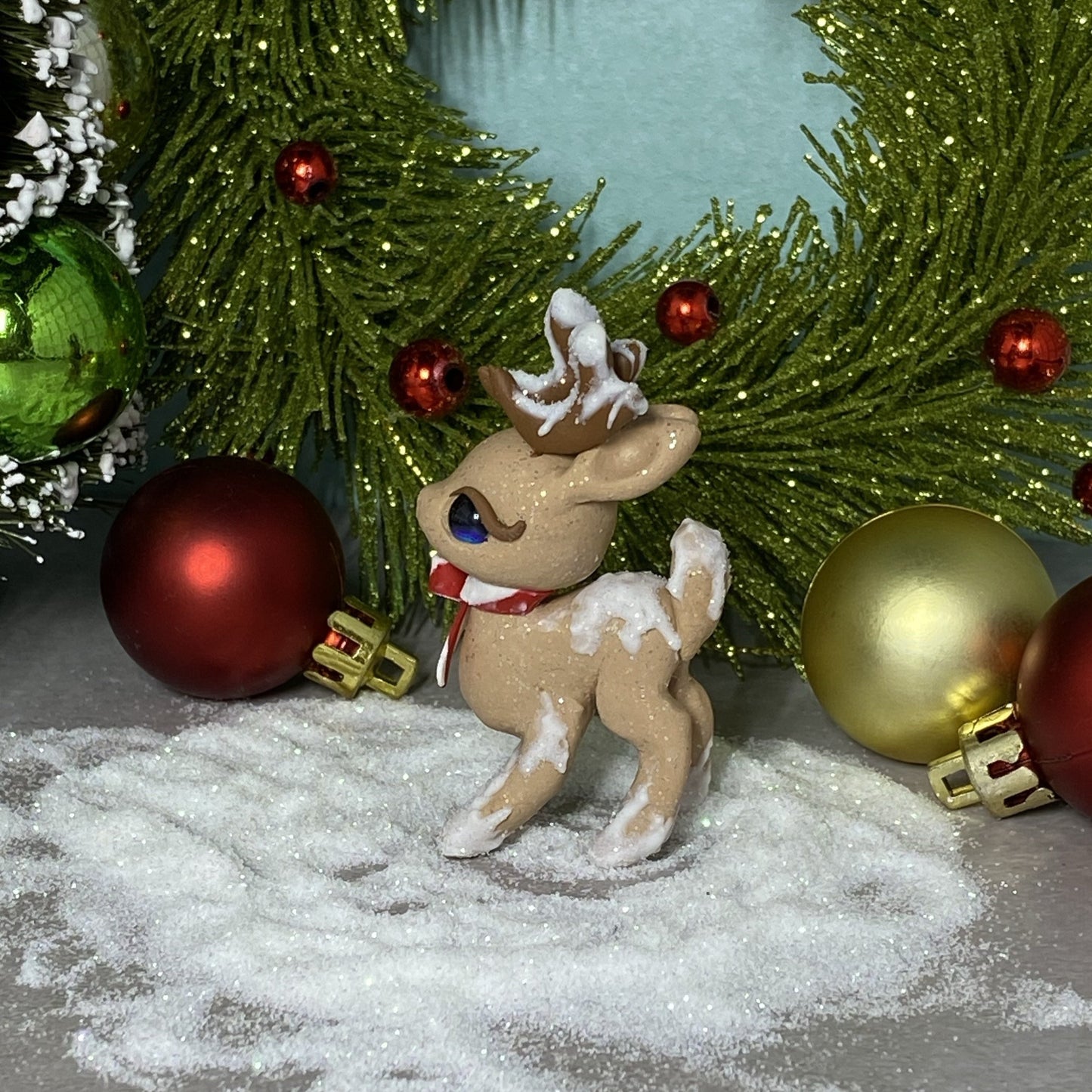 Gingerbread Bun Bun-Deer Hybrid